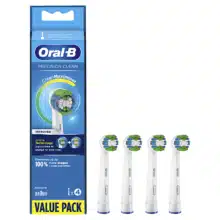 سری یدک مسواک برقی  اورال-بی Oral-B مدل Precision Clean بسته 4 عددی