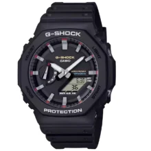ساعت مچی مردانه کاسیو Casio G-SHOCK مدل GA-2100RL-1ADR با قاب هشت ضلعی