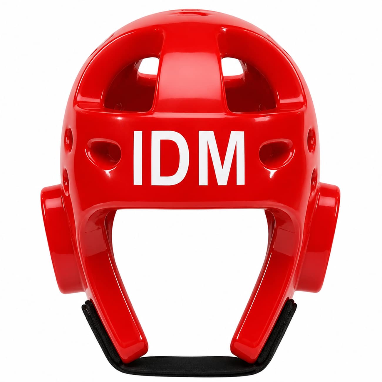 عکس کلاه تکواندو تزریقی IDM رنگ آبی و قرمز - فروشگاه ماه به ماه