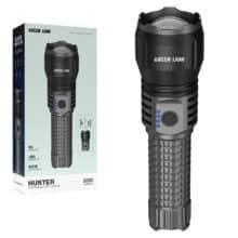 چراغ قوه شارژی گرین لاین Green Lion مدل Hunter GL-FL11 برد 600 متر