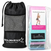 کش مقاومتی پا و باسن گلدن استار GoldenStar پک 3 عددی