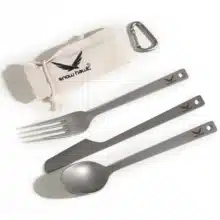 ست قاشق چنگال و چاقو کمپینگ اسنوهاک snow hawk مدل SN-C6134 با کاور حمل