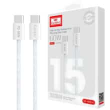 کابل دوسر تایپ سی ارلدام Earldom مدل EC-190C-C توان 60 وات 2 متر