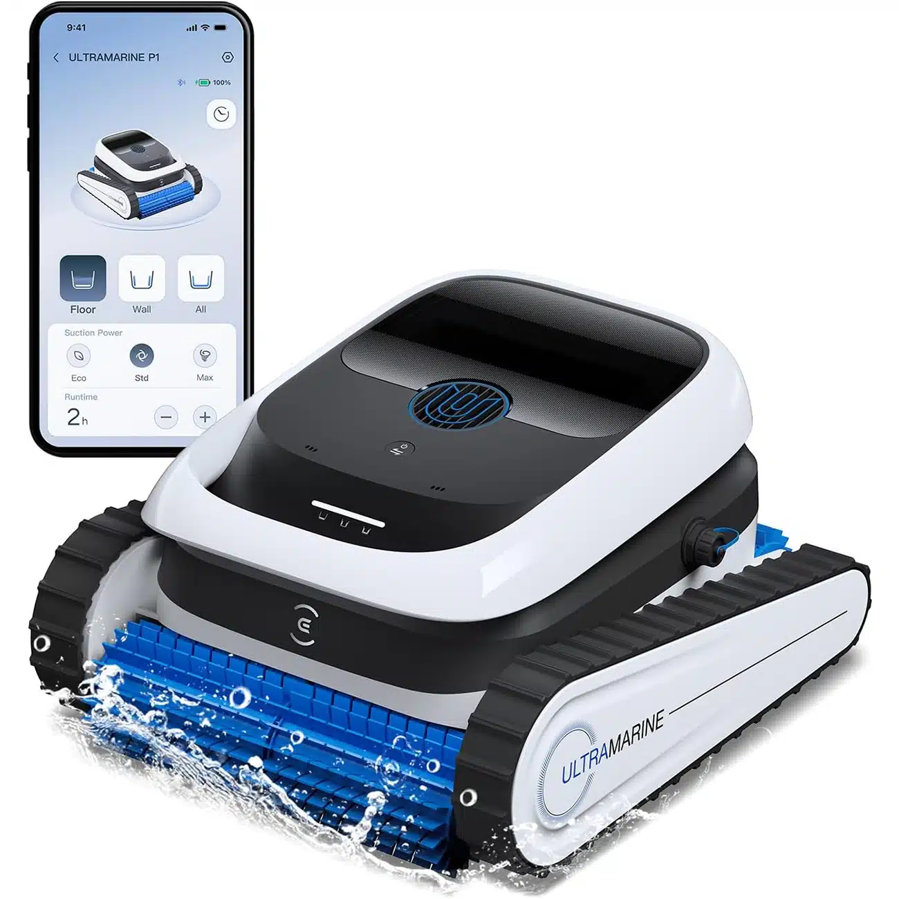 عکس جارو رباتیک استخر اکوواکس ECOVACS مدل SWB11 بی سیم - فروشگاه ماه به ماه