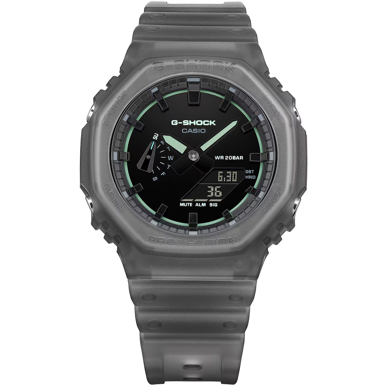 عکس ساعت مچی مردانه کاسیو CASIO G-SHOCK مدل GA-2100K-1ADR ضد ضربه - فروشگاه ماه به ماه