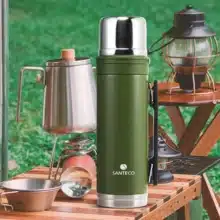 عکس فلاسک دوجداره سانتکو SANTECO مدل HY-1000-16 ظرفیت 1 لیتر - فروشگاه ماه به ماه