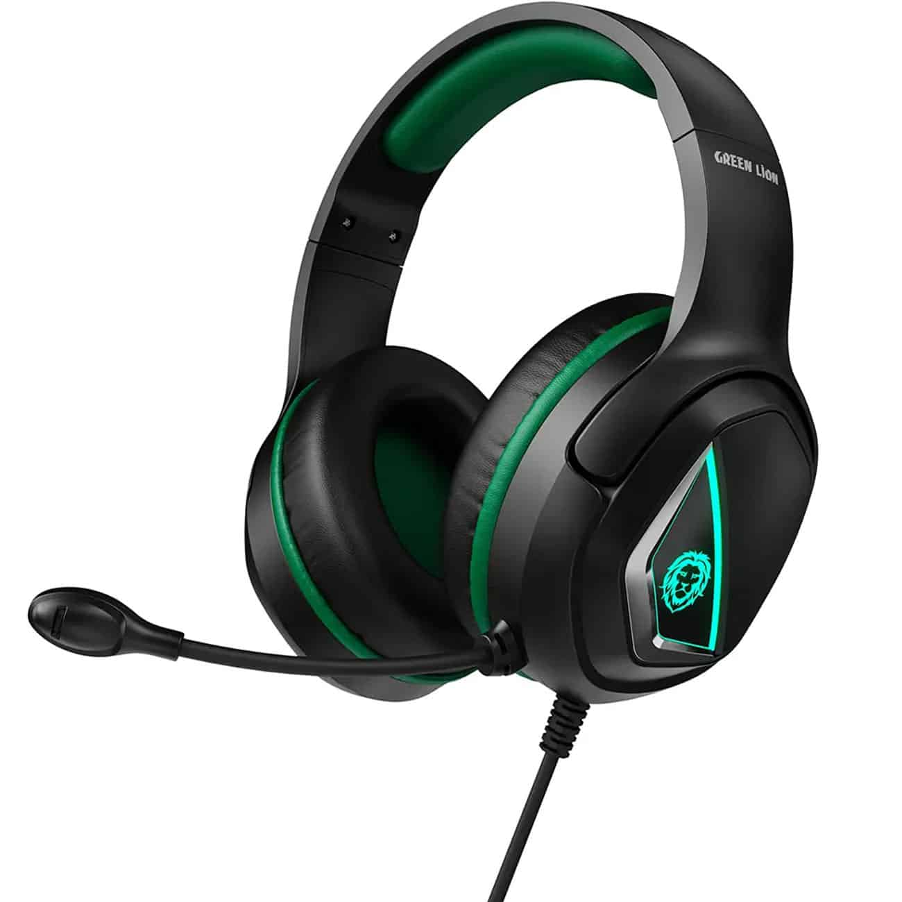 عکس هدست گیمینگ سیمی گرین لاین Green Lion مدل GL-HP62 - فروشگاه ماه به ماه
