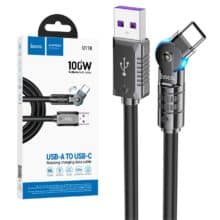 کابل USB به تایپ سی هوکو Hoco مدل U118 توان 100 وات 1.2 متر