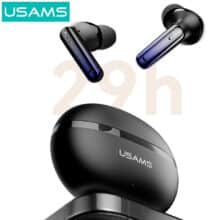 عکس هندزفری بلوتوثی یوسامز USAMS مدل Echo E02 با فناوری ANC و ENC - فروشگاه ماه به ماه