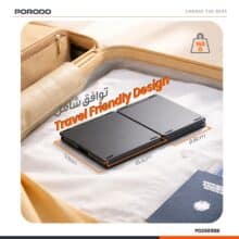 عکس کیبورد تاشو پرودو Porodo مدل Minima PD2689 با تاچ پد - فروشگاه ماه به ماه