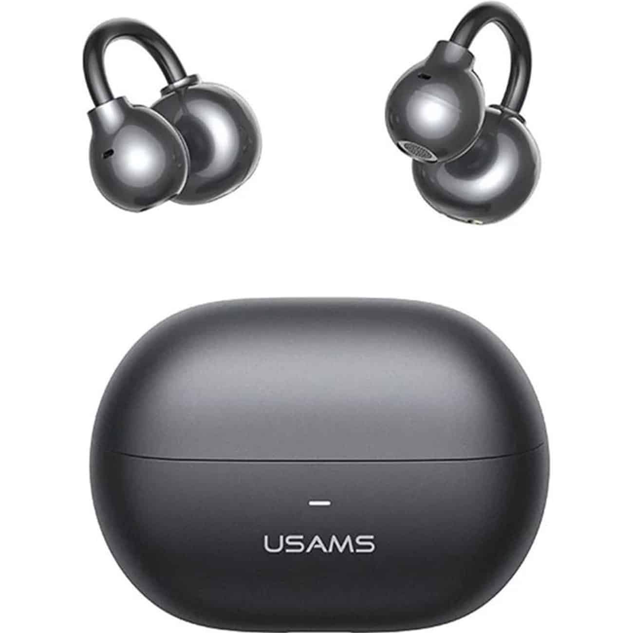 عکس هندزفری بلوتوثی یوسامز  USAMS مدل Echo R02 با طراحی Clip-on - فروشگاه ماه به ماه