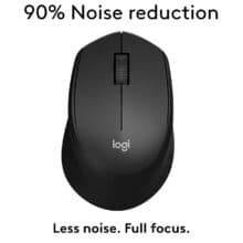 عکس ماوس بی سیم لاجیتک Logitech مدل M330 کم صدا - فروشگاه ماه به ماه