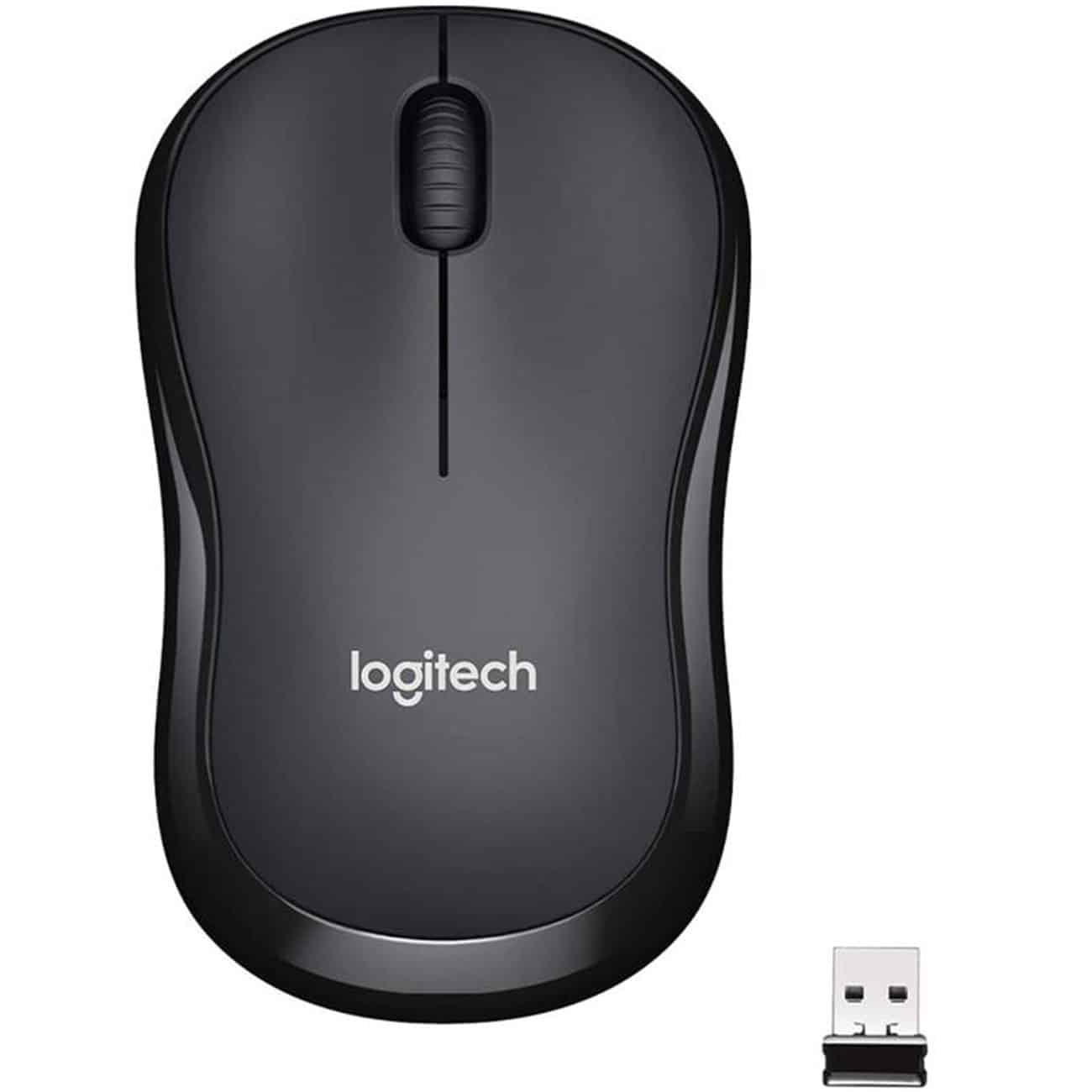 عکس ماوس بی سیم لاجیتک Logitech مدل M220 با کلیک کم صدا - فروشگاه ماه به ماه
