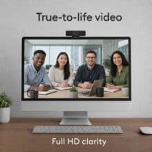 عکس وب کم لاجیتک Logitech مدل C925E با کیفیت تصویر Full HD - فروشگاه ماه به ماه