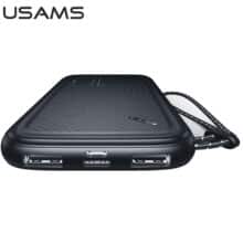 عکس پاور بانک یوسامز USAMS مدل US-CD150 ظرفیت 10000 توان 10 وات - فروشگاه ماه به ماه