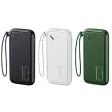 عکس پاور بانک یوسامز USAMS مدل US-CD150 ظرفیت 10000 توان 10 وات - فروشگاه ماه به ماه