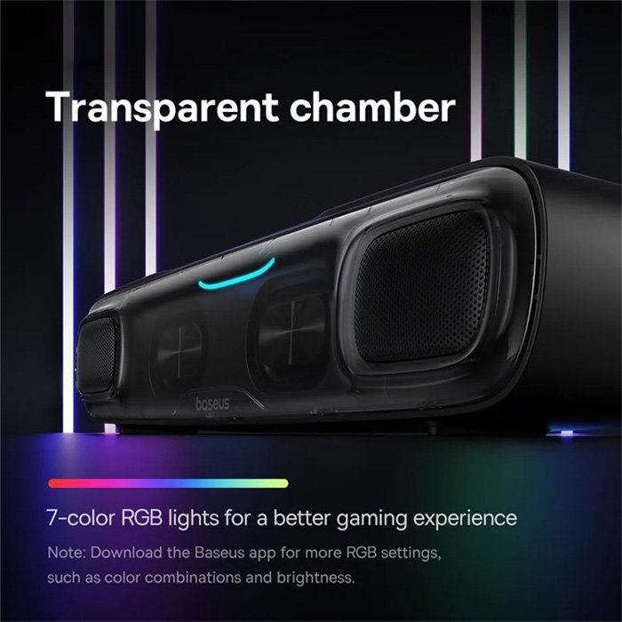 نورپردازی LED اسپیکر بیسوس