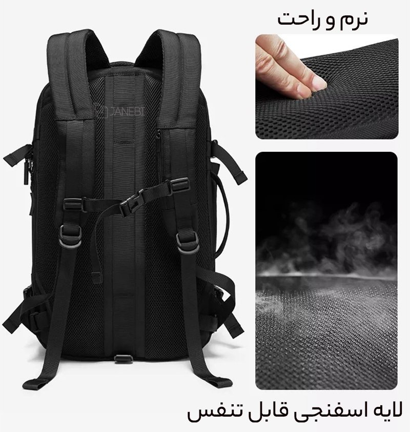 لایه تنفس‌پذیر کوله پشتی