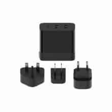 عکس شارژر چند پورت مسافرتی بین المللی ZMI zPower Triple Port 65W USB-C Travel Charger HA833 - فروشگاه ماه به ماه