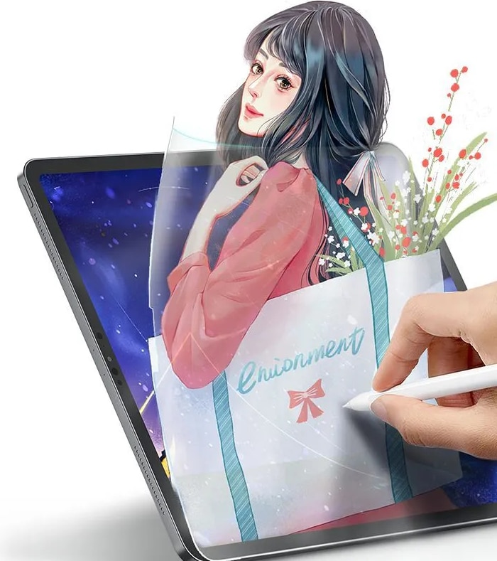 گلس آیپد حس طراحی واقعی