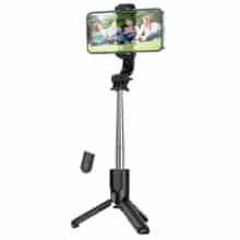 مونوپاد سه پایه دار و دارای ریموت‌کنترل هوکو hoco Tabletop holder K17 Figure for live broadcast