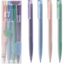 خودکار ژله ای مشکی کاکو Kaco مدل K7 نوک 0.5 میلی‌متری 4 عددی