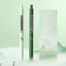 خودکار ژله ای سبز کاکو KACO مدل k1025 نوک 0.5 میلی متری 2 عددی