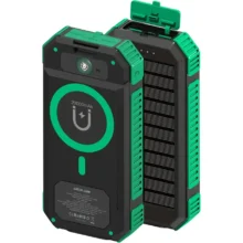 پاور بانک 20000 وایرلس خورشیدی گرین لاین Green Lion مدل GL-PX81 با چراغ قوه