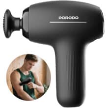 ماساژور تفنگی شارژی پورودو Porodo مدل PDLFSTMG01BK