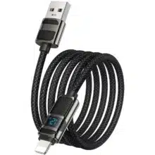کابل لایتنینگ هوکو HOCO مدل U137 طول 1.2 متر 2.4 آمپر