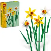 لگو دکوراتیو آیکون گل نرگس LEGO مدل 6476650 Daffodils  شامل 216 قطعه