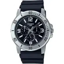 ساعت مچی مردانه کاسیو Casio مدل MTP-VD300-1BUDF بند رزینی