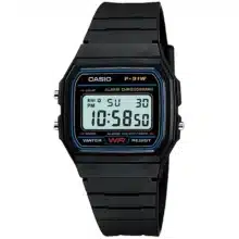 ساعت مچی دیجیتال کاسیو Casio مدل F-91W-1DG یونیسکس با بند رزینی اسپرت
