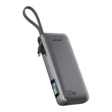 پاوربانک ۲۰۰۰۰ میلی‌آمپرساعت گرین لاین مدل Green Lion Tron X 20000mAh Power Bank Gray
