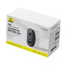 عکس دوربین نظارتی فضای باز باسئوس سفید مدل Baseus 2K N1 Outdoor Camera (White) - فروشگاه ماه به ماه