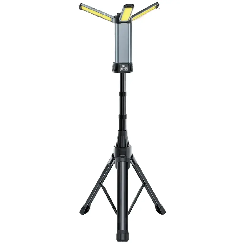 bf9ce4 عکس چراغ کمپینگ سهپایه گرین لاین مدل Green Lion Trio Beam Lite Black - فروشگاه ماه به ماه