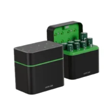 عکس شارژر باتری گرین لاین مدل Green Lion Rechargeable 4×AA + 4×AAA Battery Dock USB-C - فروشگاه ماه به ماه