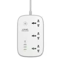 چندراهی برق و شارژر الدینیو مدل LDNIO SCW3451