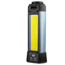 عکس چراغ کمپینگ سهپایه گرین لاین مدل Green Lion Trio Beam Lite Black - فروشگاه ماه به ماه