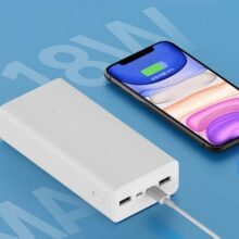 عکس پاور بانک شیائومی 30.000 میلی امپر ورژن 3 Power Bank Xiaomi 30.000MAh - فروشگاه ماه به ماه