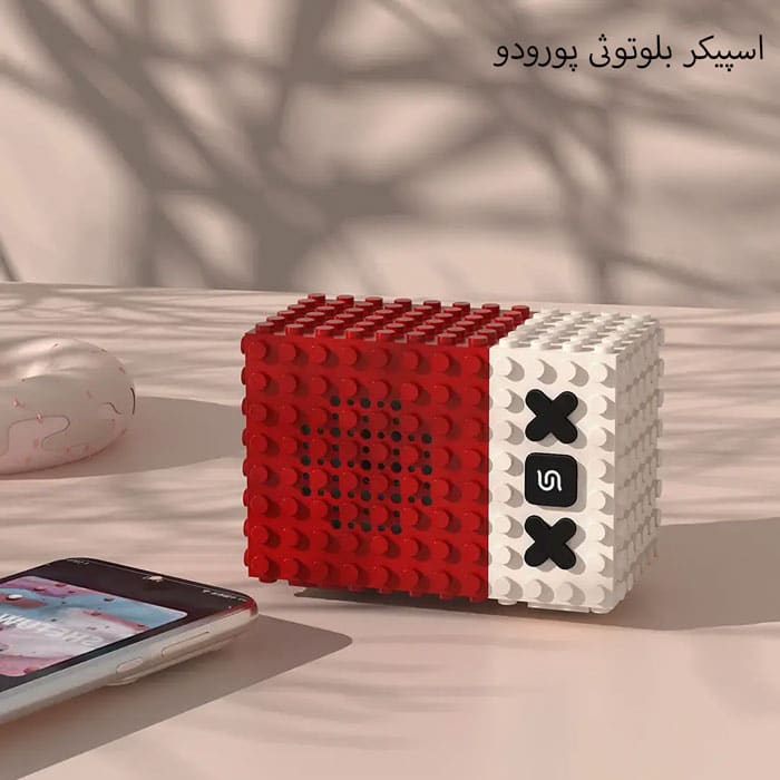 اسپیکر بلوتوثی فانتزی قرمز