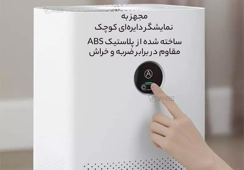 تصفیه هوای مجهز به نمایشگر