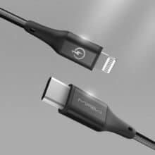 عکس کابل شارژ سریع تایپ سی به لایتنینگ مایپو Mipow CCL10 Type-C to Lightning Cable 1.5m - فروشگاه ماه به ماه