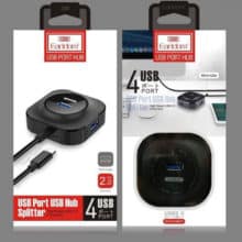 عکس هاب شارژر یو اس بی 4 پورت ارلدام Earldom ET-HUB06 USB2.0 Hub - فروشگاه ماه به ماه