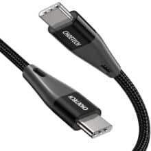 عکس کابل شارژ سریع تایپ سی به تایپ سی 60 وات 1.2 متری چویتک Choetech cable USB Type-C 60W 5A 1.2m XCC-1003 - فروشگاه ماه به ماه