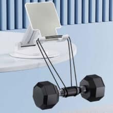 عکس پایه نگهدارنده تبلت و گوشی همراه رومیزی ایکس او C139 - فروشگاه ماه به ماه