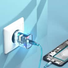 عکس شارژر دیواری فست شارژ تایپ سی 20 وات چویتک PD5005 - فروشگاه ماه به ماه