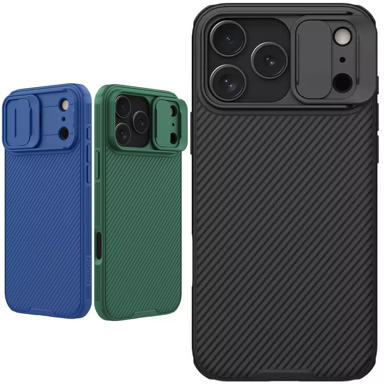 عکس قاب گوشی آیفون 17 پرومکس نیلکین Camshield Pro - فروشگاه ماه به ماه