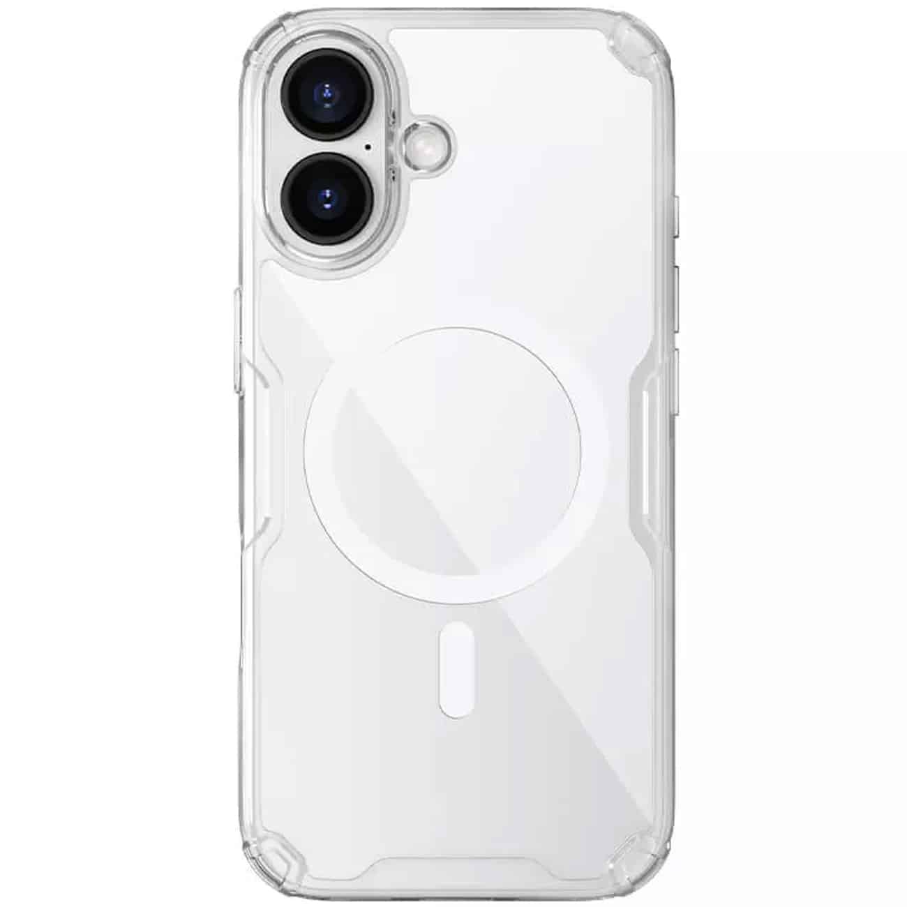عکس قاب شفاف مگ‌سیف آیفون 17 نیلکین Nillkin Nature TPU Pro Magnetic - فروشگاه ماه به ماه