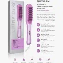 عکس برس حرارتی بخاردار مو شیگلم SHEGLAM اصل مدل SGH-SSBP-01 با 12 سطح دما - فروشگاه ماه به ماه